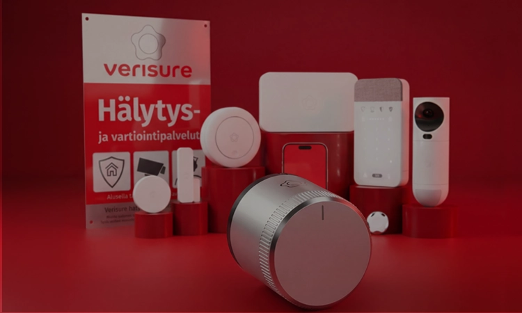 Verisuren uudistunut hälytysjärjestelmä älylukolla.