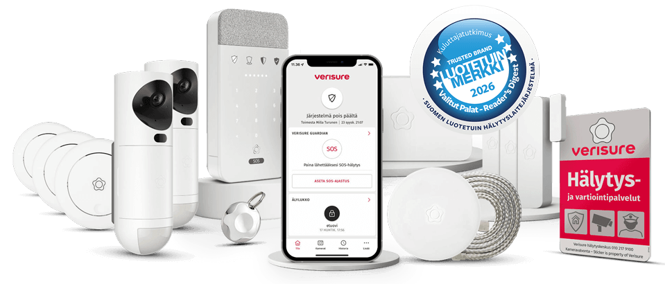 Verisuren Pro plus -aloituspaketti ja Luotetuin Merkki.