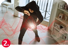 Wifi-aallot osuvat murtovarkaaseen.