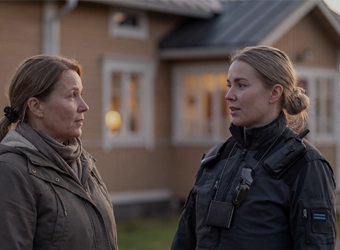 Vartija paikalla.