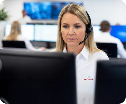 Verisuren hälytyskeskuspäivystäjä.