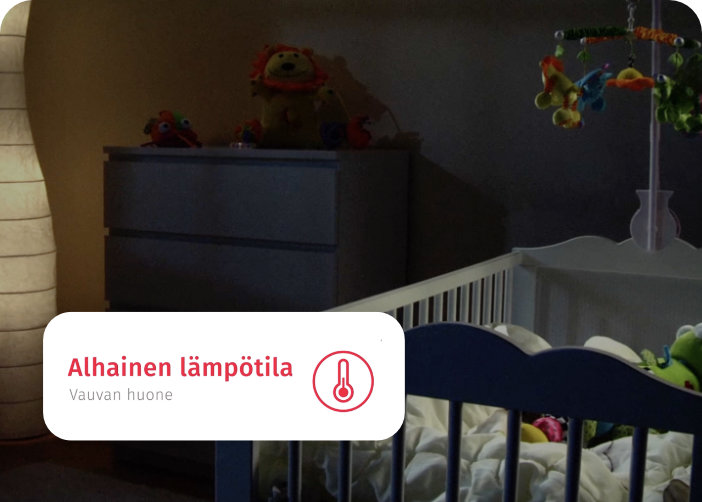 Ilmankosteus ja lämpötila sovellus seuranta