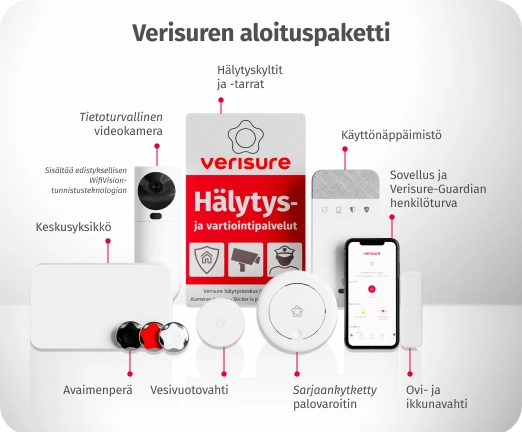 Verisuren aloituspaketti.