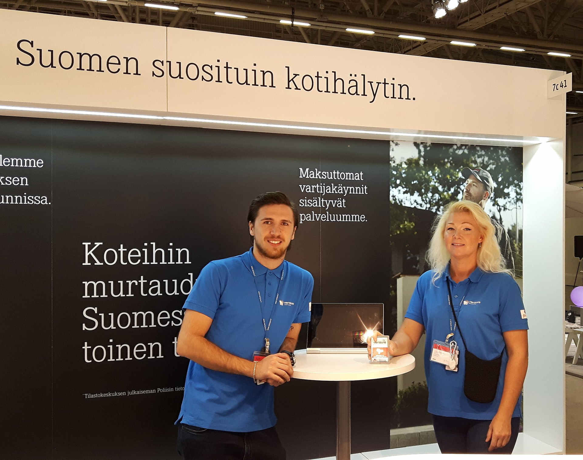 Verisuren hälytyskeskus toimii 30 sekunnissa hälytyksen sattuessa.